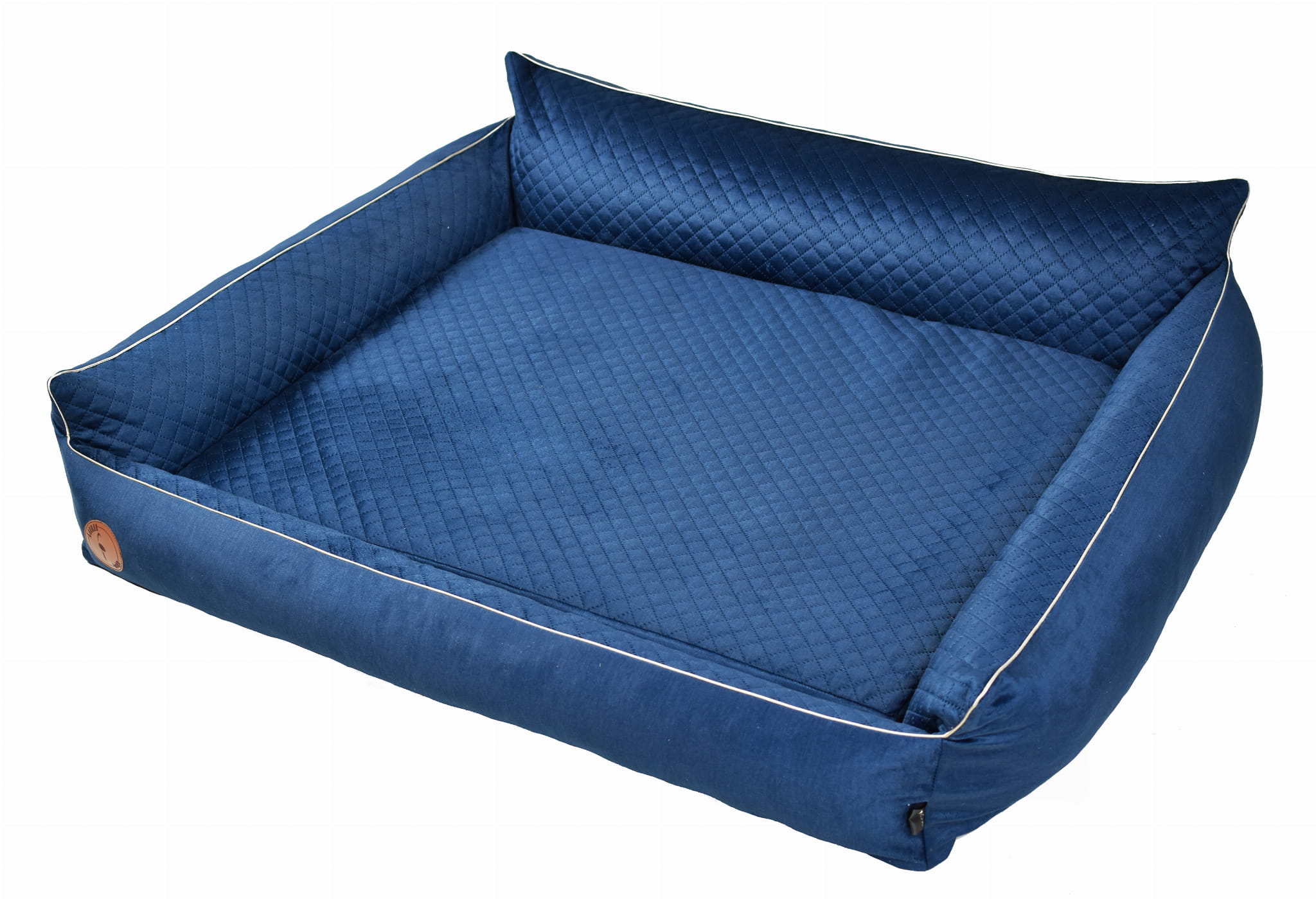 Pelech Rocky Orthopedic, VELVET modrý 02